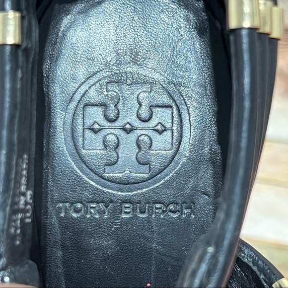 Tory Burch Black Strappy Heels - Picture 7 of 8